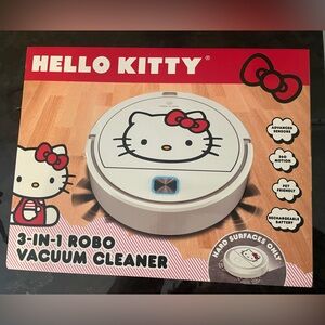 NIB Sanrio Hello Kitty 3 in 1 Robo Vacuum Cleaner